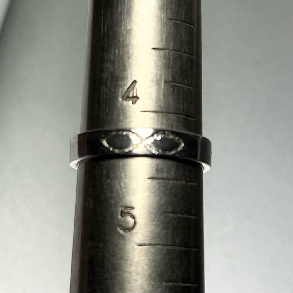 Silver Infinity Ring - image 4
